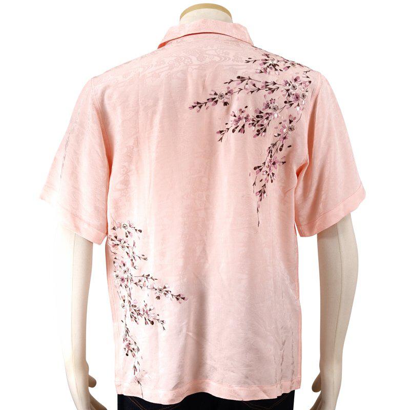 ポポさん専用 FLOWER EMBROIDERY SHIRT Flower Embroidery Shirt(M White): YOHJI YAMAMOTO｜WILDSIDE