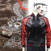 Load image into Gallery viewer, JAPANESQUE Flame Dragon Japanese Jacket