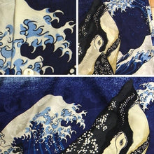 Load image into Gallery viewer, [HANATABIGAKUDAN] Whale Silk Jacquard Hawaiian Shirts - sukajack