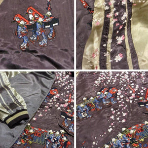 [HANATABIGAKUDAN] Fox Marriage Reversible Sukajan - sukajack