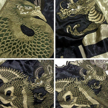 Load image into Gallery viewer, [HANATABIGAKUDAN] Phoenix Dragon Embroidered Japanese Jacket - sukajack