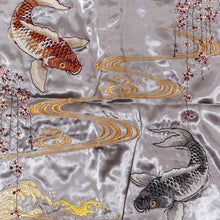 Load image into Gallery viewer, JAPANESQUE Cherry Blossoms and Carp Souvenir Jacket