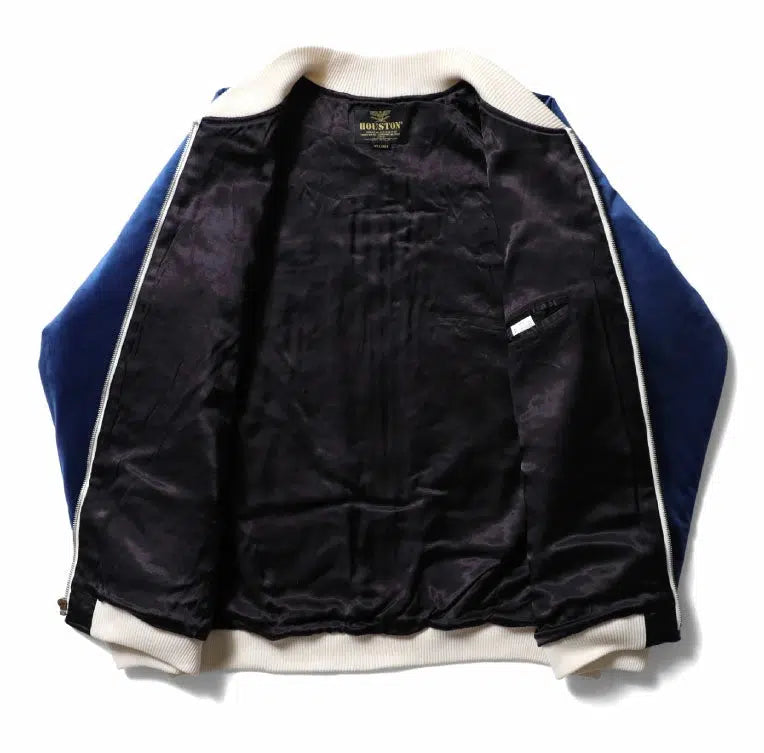 HOUSTON Velveteen Souvenir Jacket(Alaska) – SUKAJACK HOUSTON Velveteen Souvenir Jacket(Alaska) – SUKAJACK
