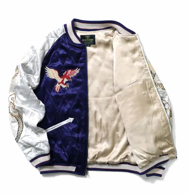 HOUSTON Rayon Souvenir Jacket(Dragon) – SUKAJACK HOUSTON Rayon Souvenir Jacket(Dragon) – SUKAJACK