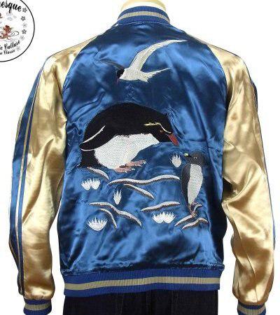 JAPANESQUE Penguin Reversible Souvenir Jacket – SUKAJACK