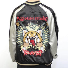 Load image into Gallery viewer, [SANRIO] Aggretsuko Souvenir Jacket - sukajack