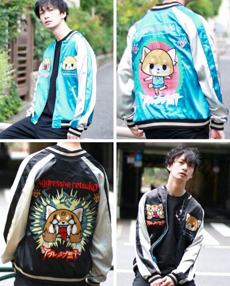 Aggretsuko deals Souvenir Jacket Sukajan JPN Size M