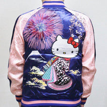 Load image into Gallery viewer, [SANRIO]  Oiran Hello Kitty Sukajan - sukajack
