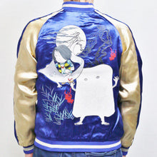 Load image into Gallery viewer, [GEGEGE NO KITARO] Kitaro and Nurikabe Souvenir Jacket - sukajack