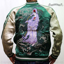 Load image into Gallery viewer, SATORI Ryuto Kannon Reversible Souvenir Jacket

