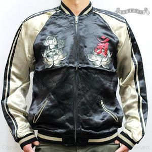 [SATORI] Samantabhadra Embroidery Reversible Souvenir Jacket