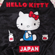 Load image into Gallery viewer, [SANRIO] Hello Kitty Sakura Chirimen Sleeve Reversible Sukajan - sukajack
