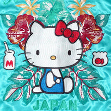 Load image into Gallery viewer, [SANRIO] Hello Kitty Hawaiian Resort Print Sleeve Reversible Sukajan - sukajack
