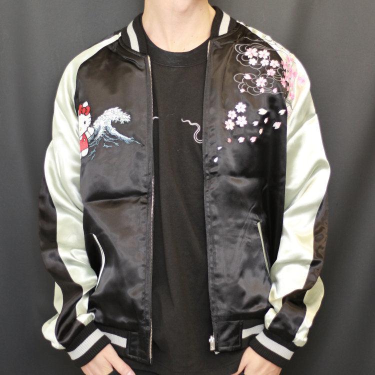 【RONRON】x Sanrio★ SUKAJAN JACKET Sanrio - Kuromi Sukajan Bomber Jacket – GiantRobotStore