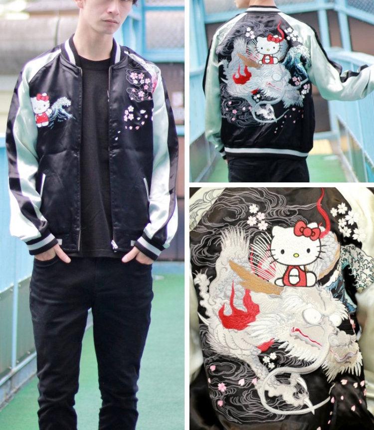 SANRIO Ryuto Hello Kitty Sukajan Jacket – SUKAJACK