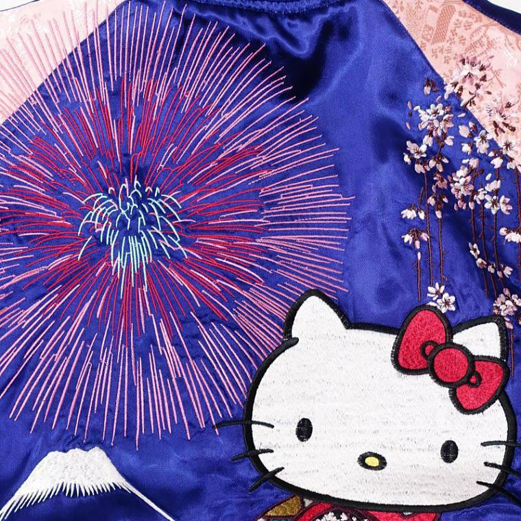 Sanrio Hello Kitty スカジャン Lサイズ サンリオ ハローキティ カジュアルライフ スタジャン L アパレル