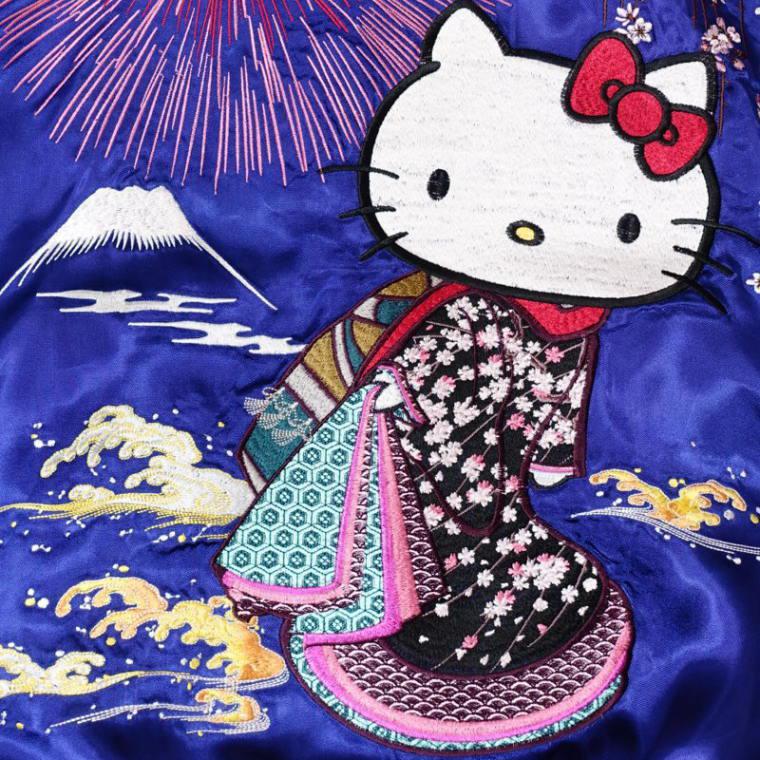 SANRIO Oiran Hello Kitty Sukajan – SUKAJACK