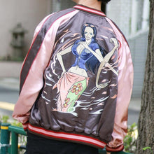 Load image into Gallery viewer, [ONE PIECE] Nico Robin Souvenir Jacket - sukajack
