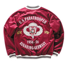 Load image into Gallery viewer, HOUSTON Velveteen Souvenir JacketT(Paratrooper)