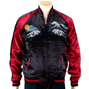 [HANATABIGAKUDAN] Skull And Archer Samurai Souvenir Jacket