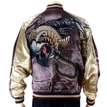 Load image into Gallery viewer, HANATABIGAKUDAN Pheasant and Snake Souvenir Jacket