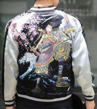 Load image into Gallery viewer, [ONE PIECE] Warrior Luffy Reversible Souvenir Jacket - sukajack
